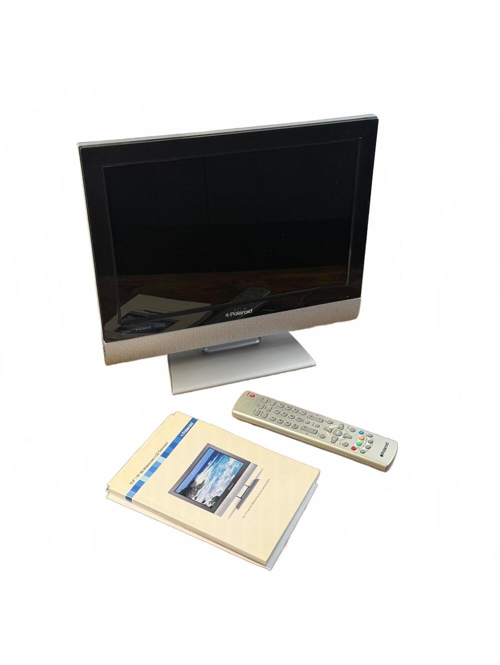 Polaroid TLX-01511C 15.4” HD LCD TV With Remote Manual Cables Tested Working